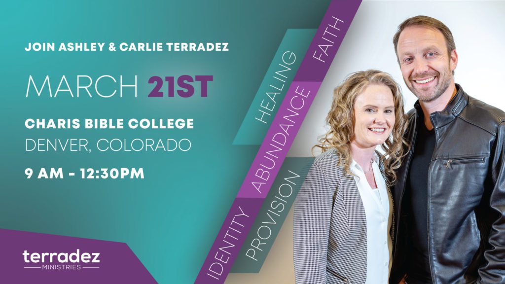 Join Ashley & Carlie Terradez at Charis Denver for a free event!