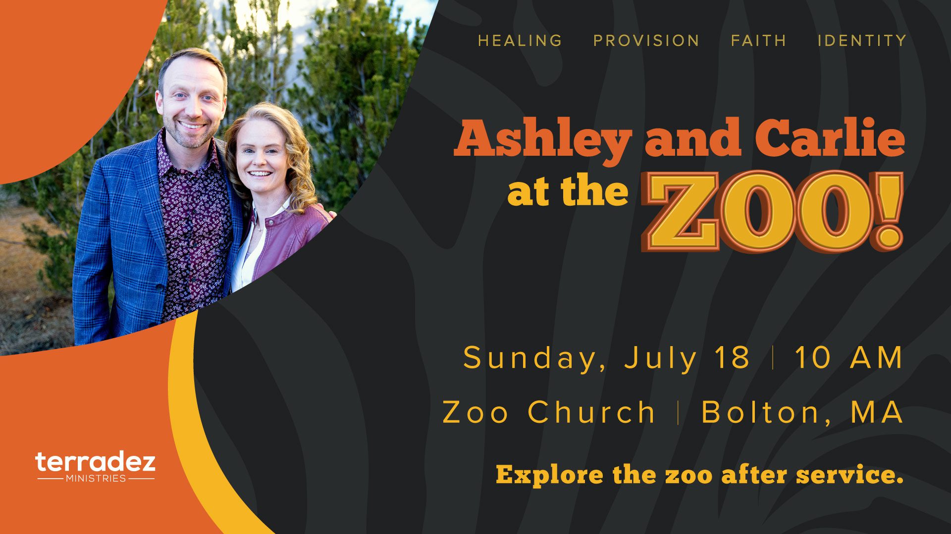 Ashley and Carlie Terradez at Zoo Church, Bolton MA, on July 18, 2021.